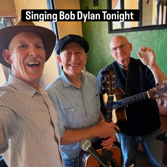 @mpenning1824 invited me to sing during his Bob Dylan night tonight with @mostlybluemusic @thevineedh .